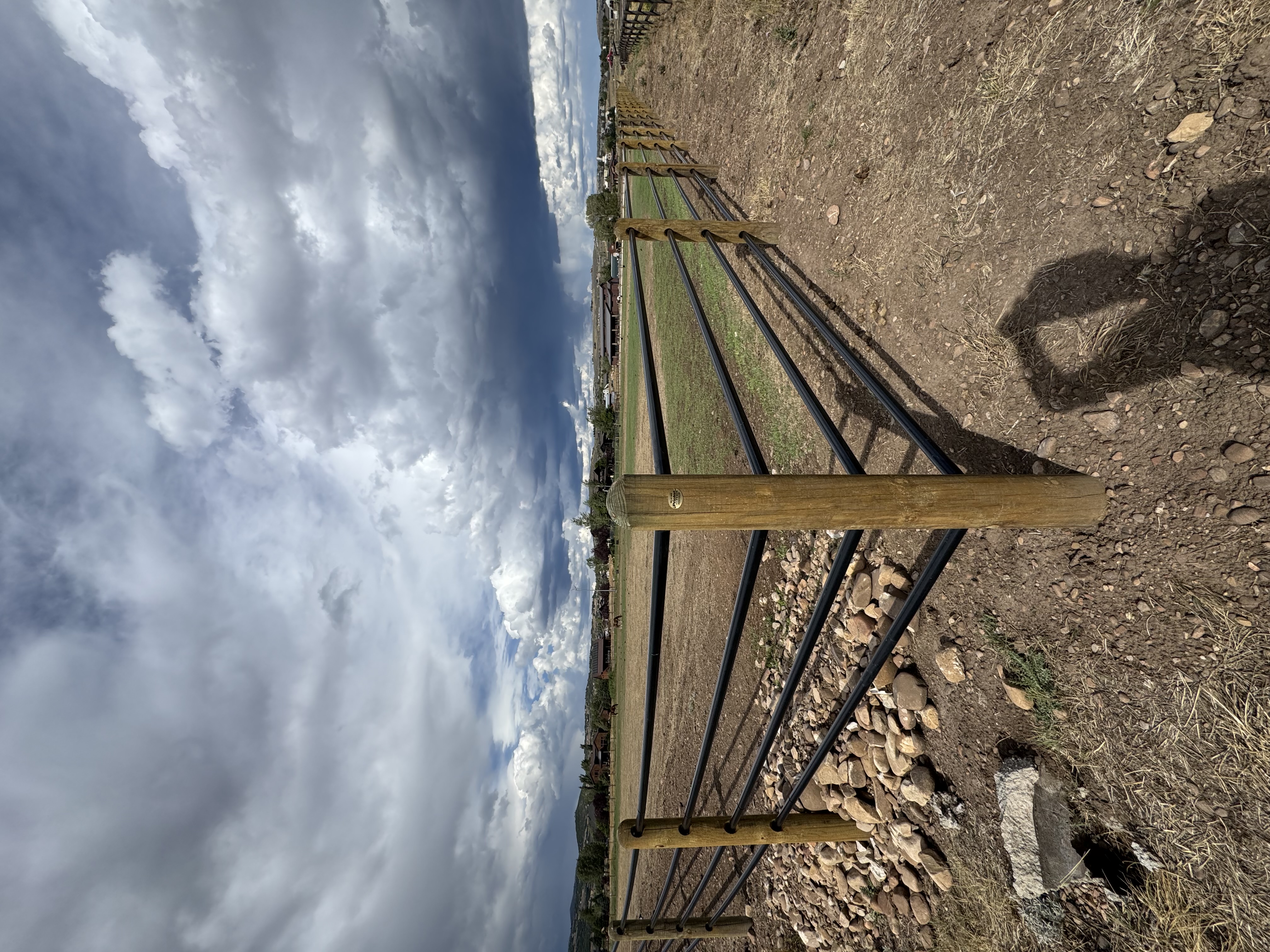 Priefert Ponderosa Four-Rail Fence with Wood Posts installed by Spacemakers Fence in Park City, Utah
