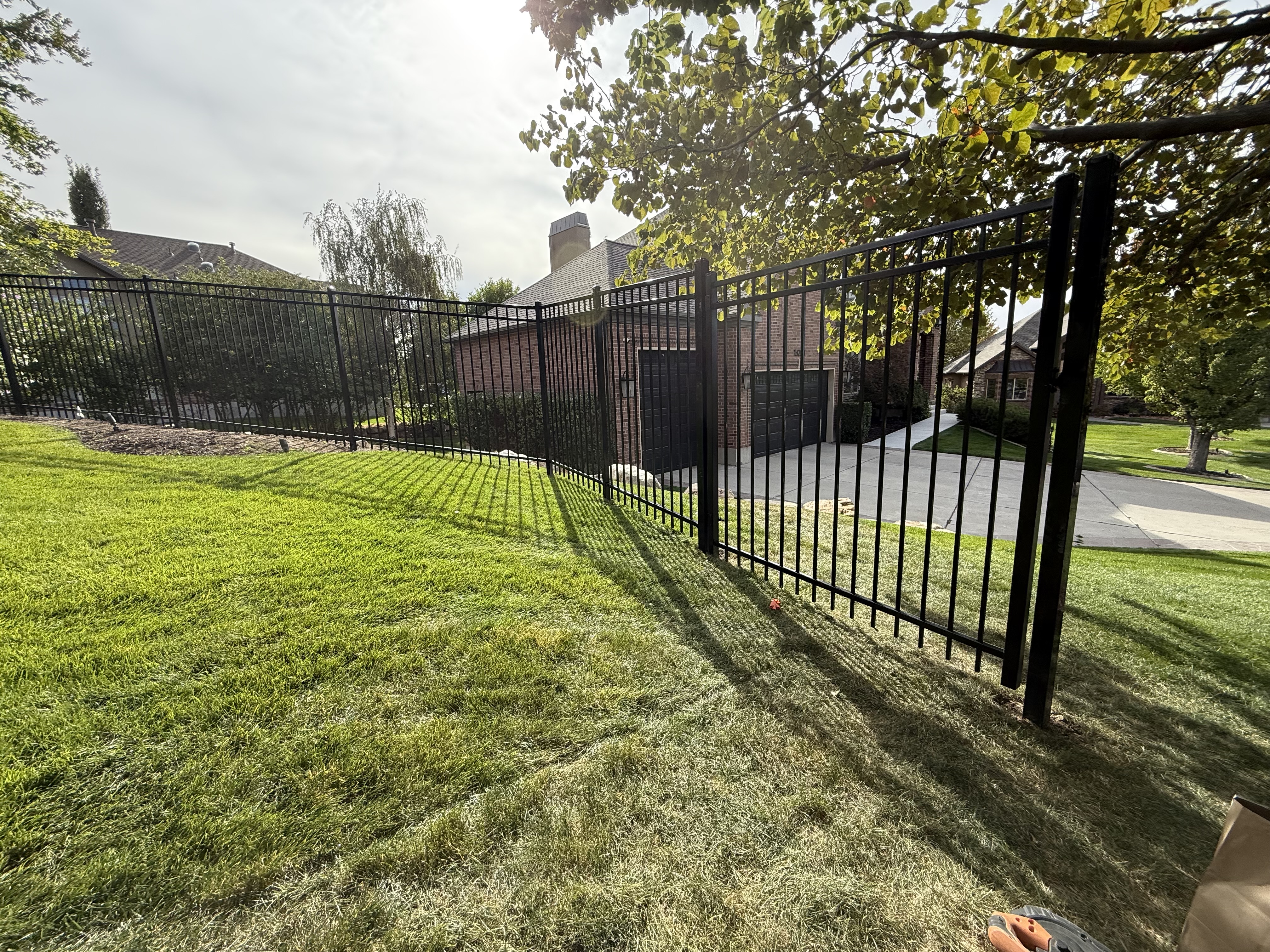 Ornamental Iron installed by Spacemakers Fence in Draper, Utah