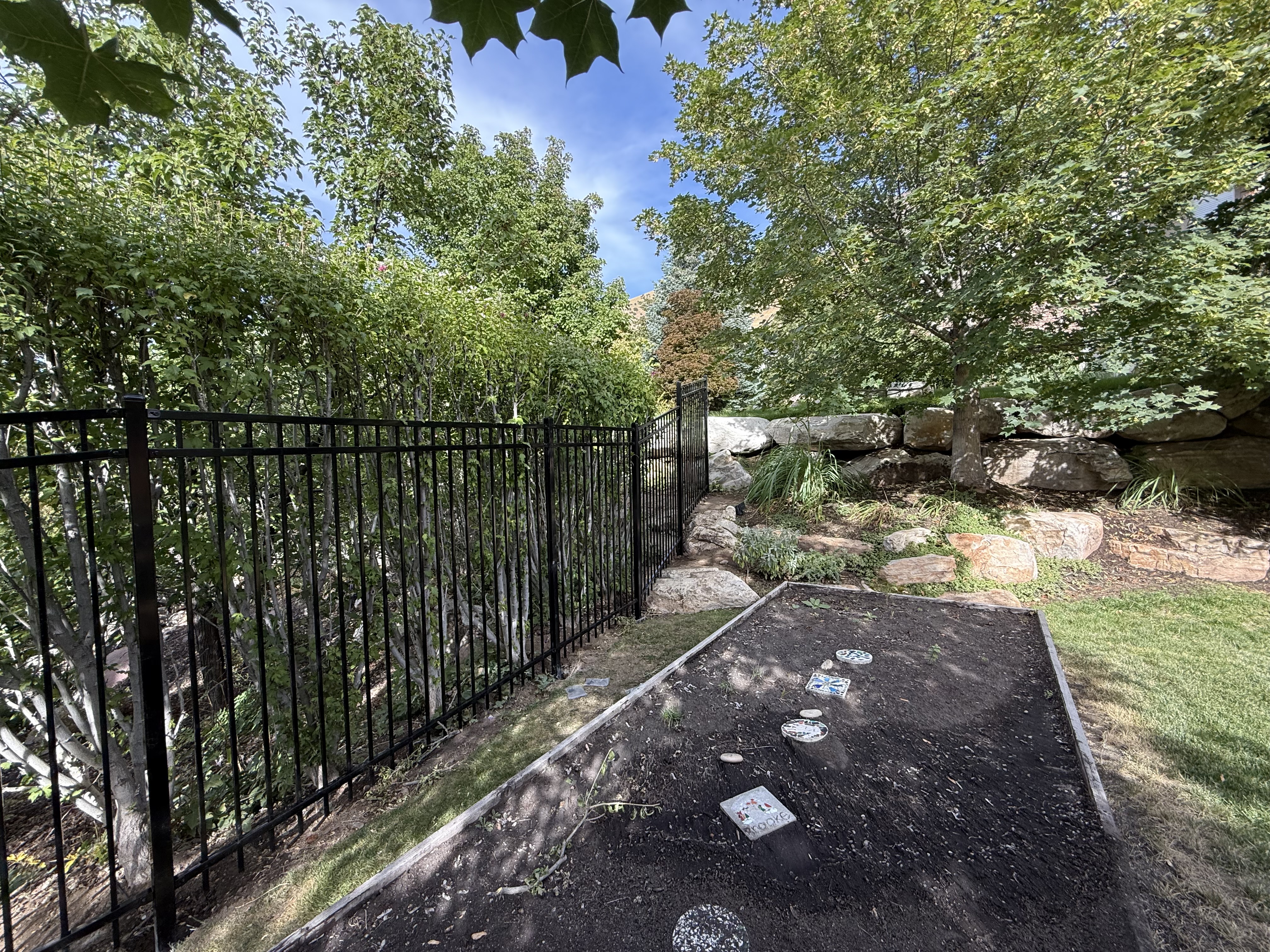 Ornamental Iron installed by Spacemakers Fence in Draper, Utah
