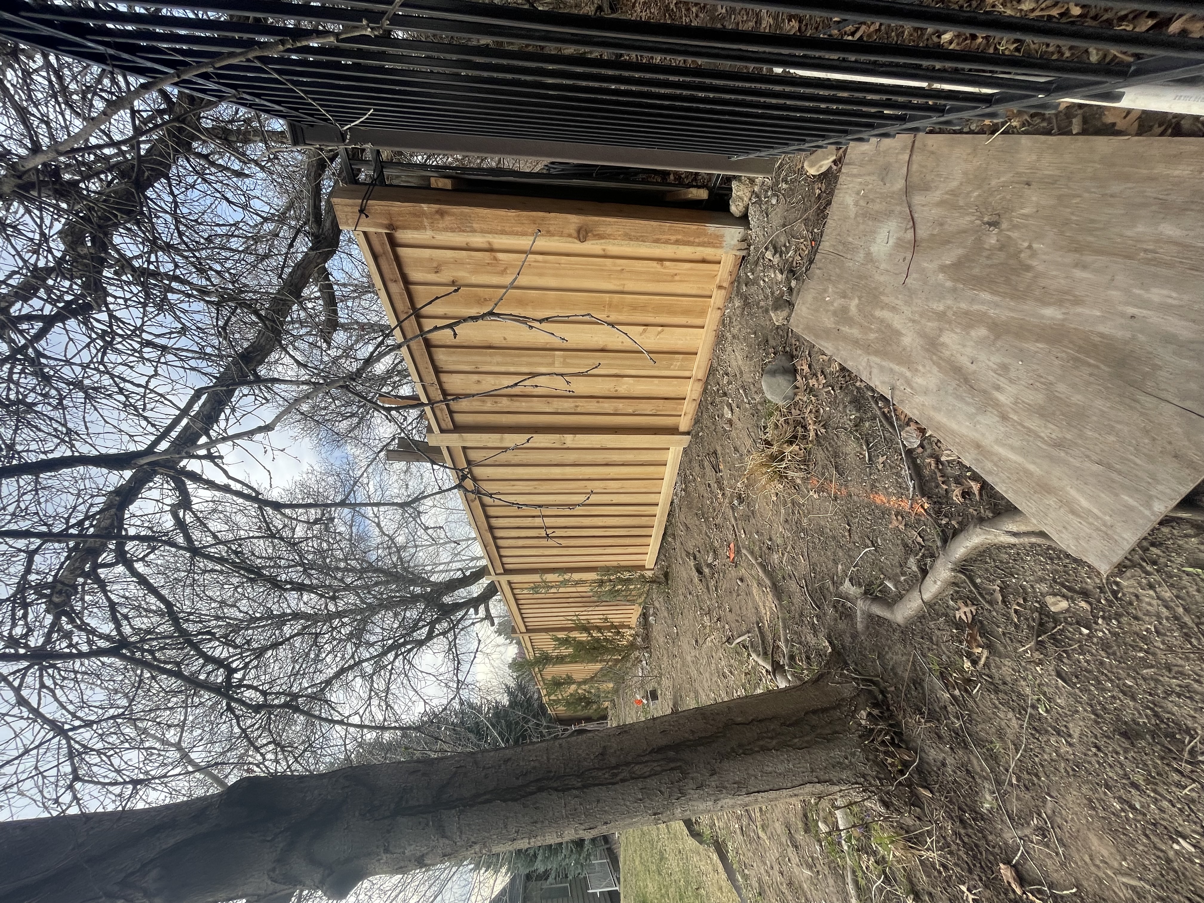 Cedar Board on Board Privacy Fence installed by Spacemakers Fence in Alpine, Utah