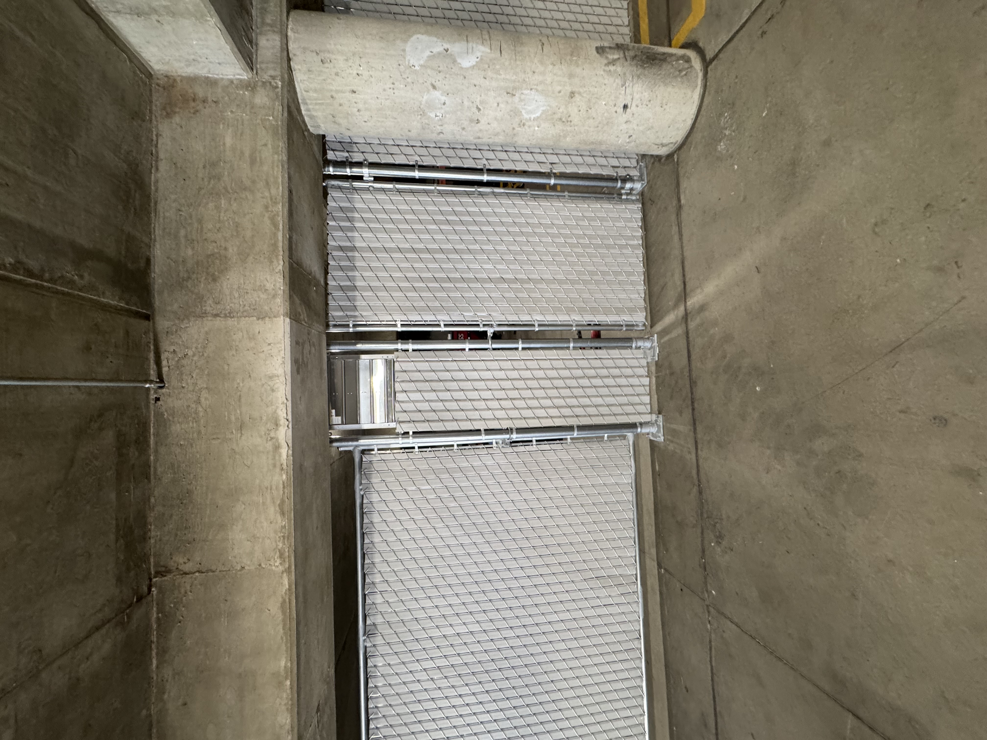 Grey 8' Privacy Chain Link installed by Spacemakers Fence in Bountiful, Utah